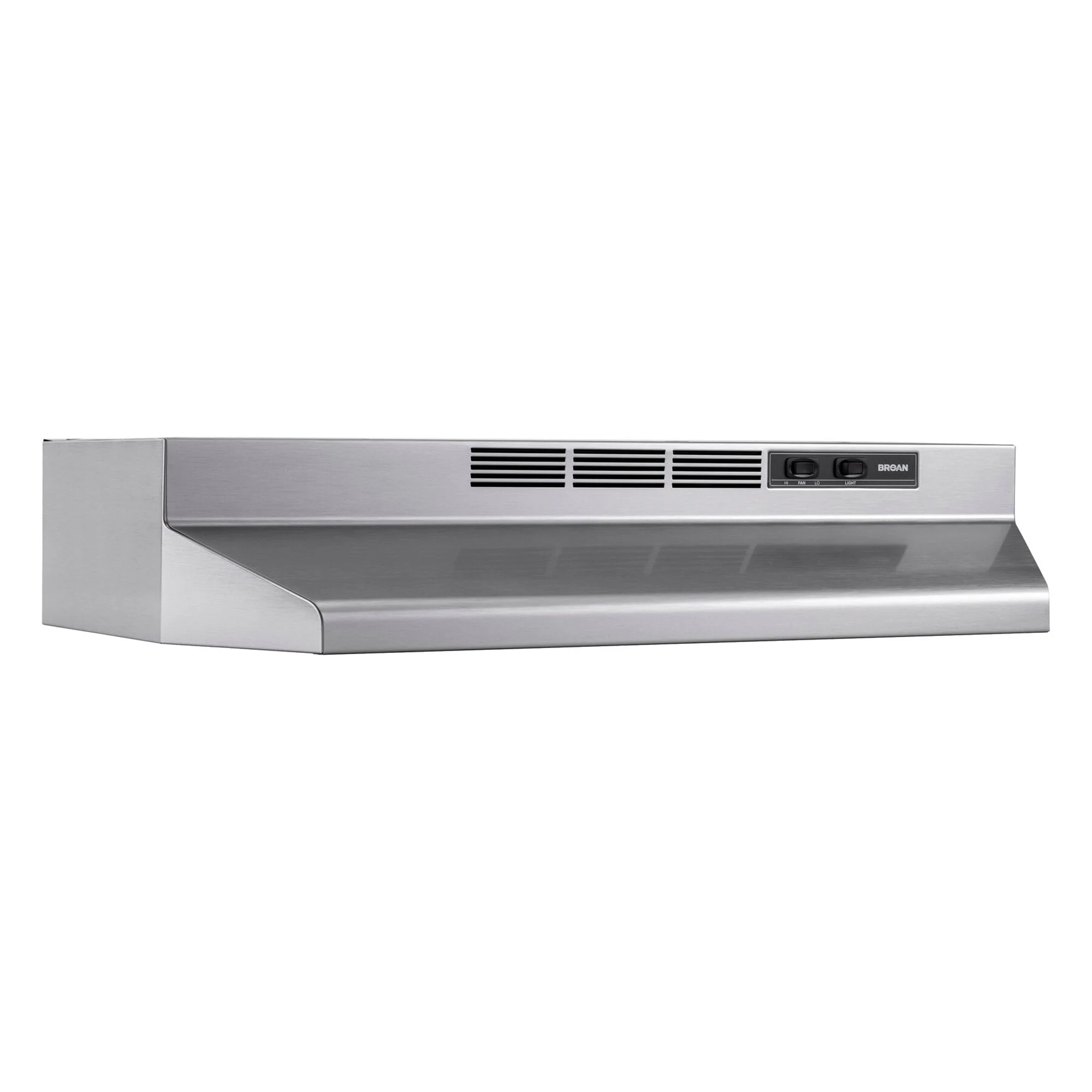 Broan-NuTone Ductless Range Hood for Under Cabinet, 36 Inch, Stainless Finish