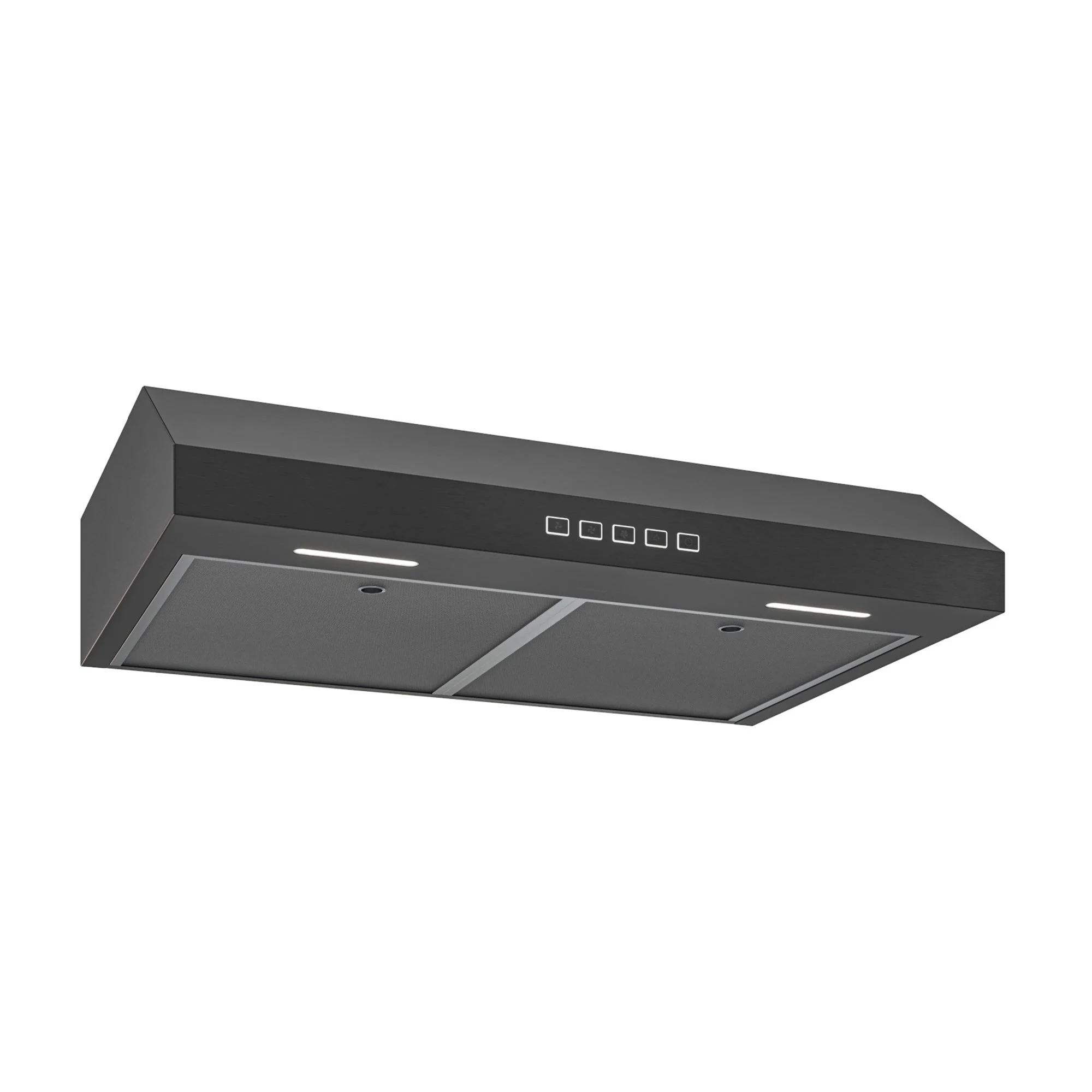 Broan-NuTone 36" Under Cabinet Range Hood, ENERGY STAR 350 Max Blower CFM, Black