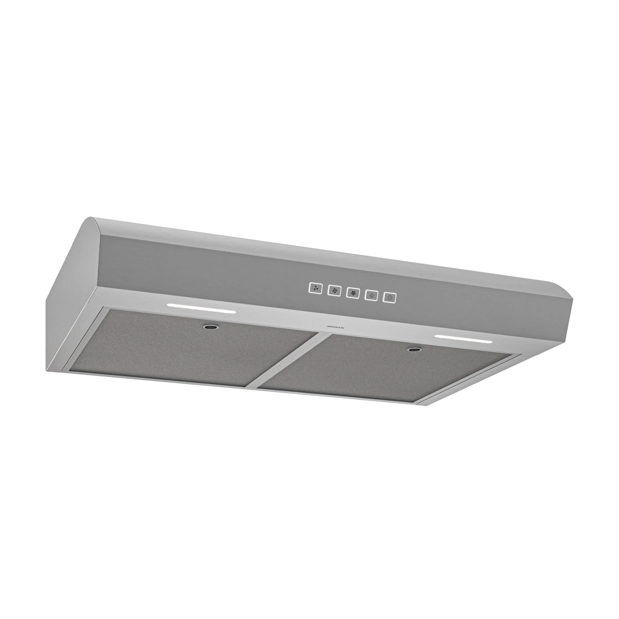 Broan-NuTone 30" Under Cabinet Range Hood, ENERGY STAR 350Max Blower CFM, Silver