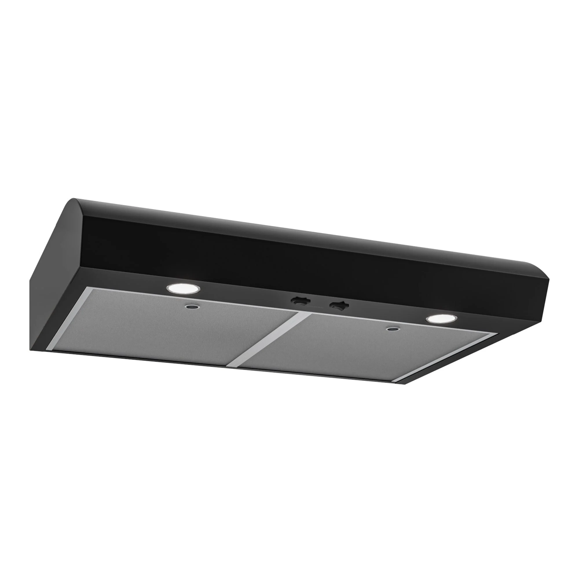 Broan-NuTone 30" Under Cabinet Range Hood, ENERGY STAR 350 Max Blower CFM, Black