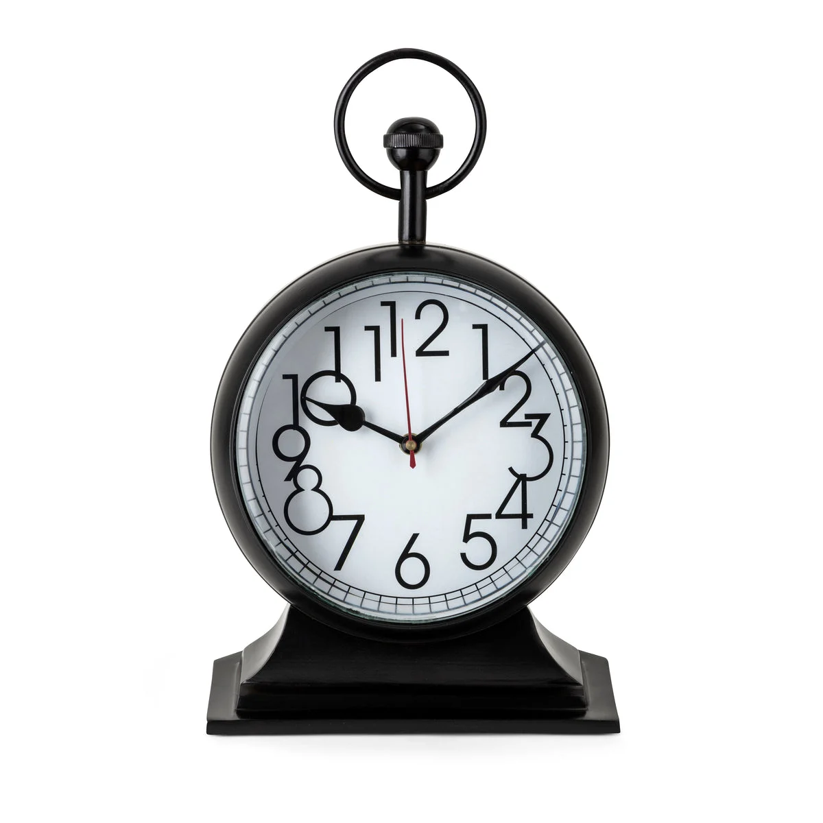 IMAX Worldwide Home TY Tribute Black and Gold Desk Clock