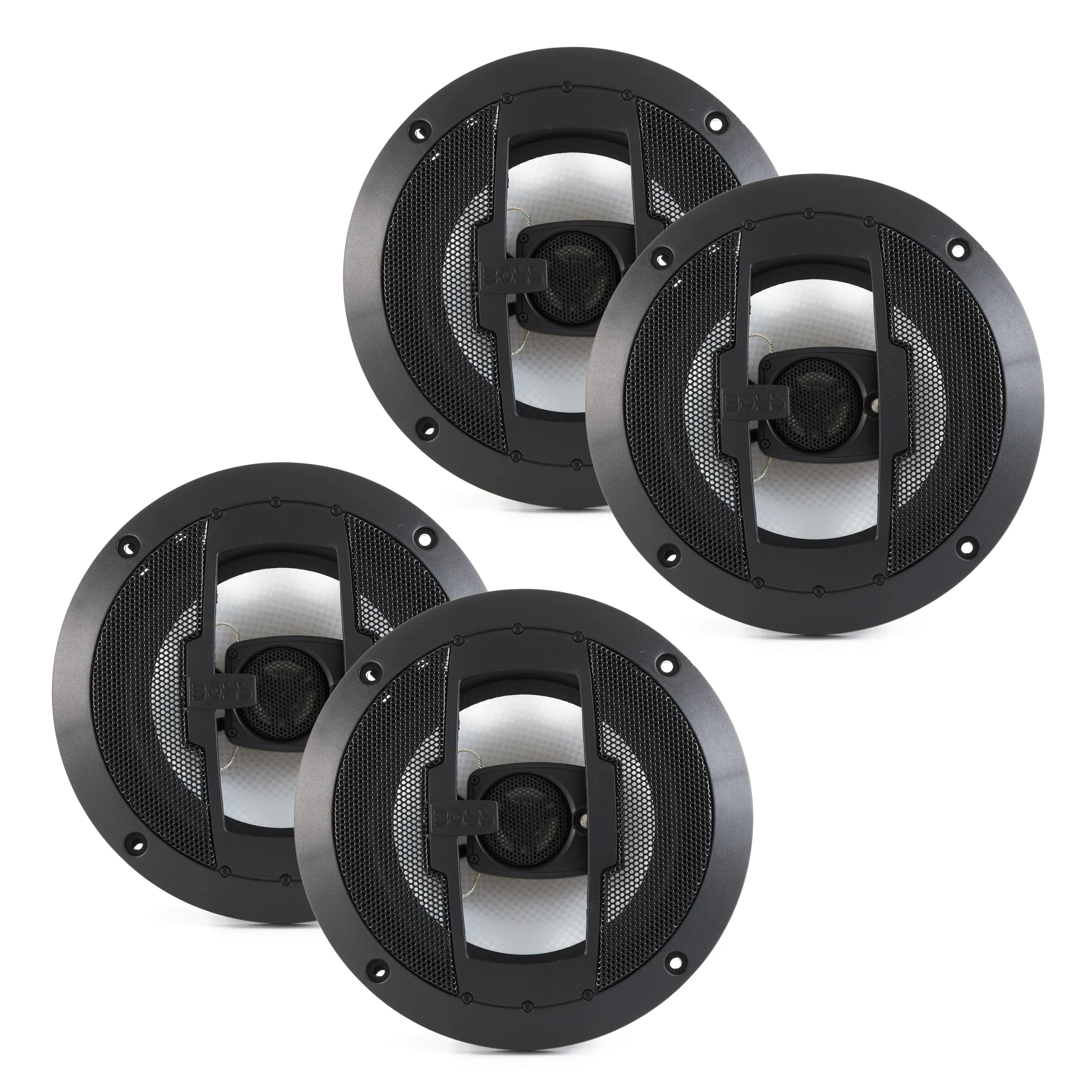 Boss Audio R63 Riot 6.5" 300W 4 Ohm Car Audio Coaxial Stereo Speaker, 2 Pairs