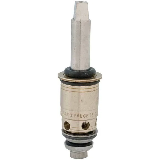 Faucet Cartridge Left Hand Quarter Turn Long Stem for Concealed Cap Lead Free 3-3/8 Inch