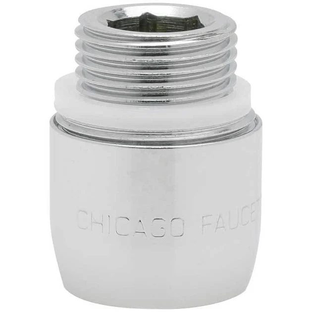 Aerator 2.2 Gallons per Minute Male x Female Chrome Plated Pressure Compensating Softflo with Adapter Lead Free