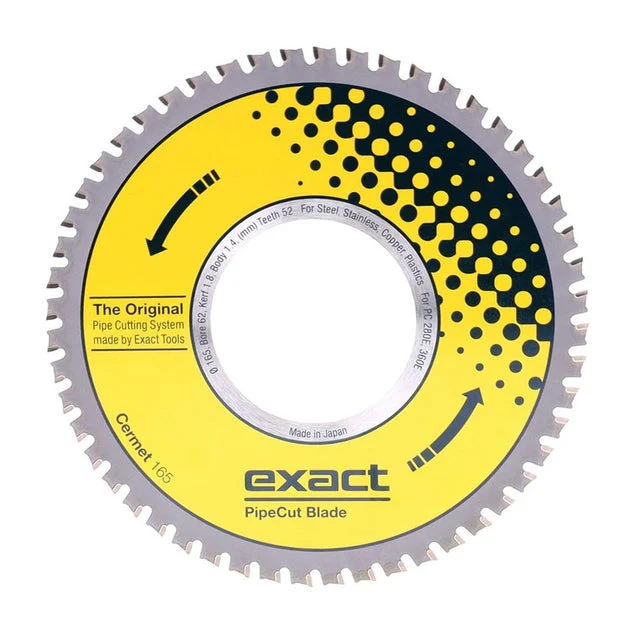 PipeCut Cermet 165 Blade