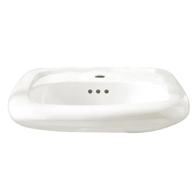 Murro 21-1/4"W Universal Design EverClean Bathroom Sink with Overflow for Single Hole Faucet