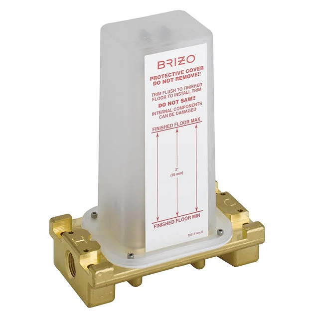 Single Handle Floor Mount Freestanding Tub Filler Rough Valve