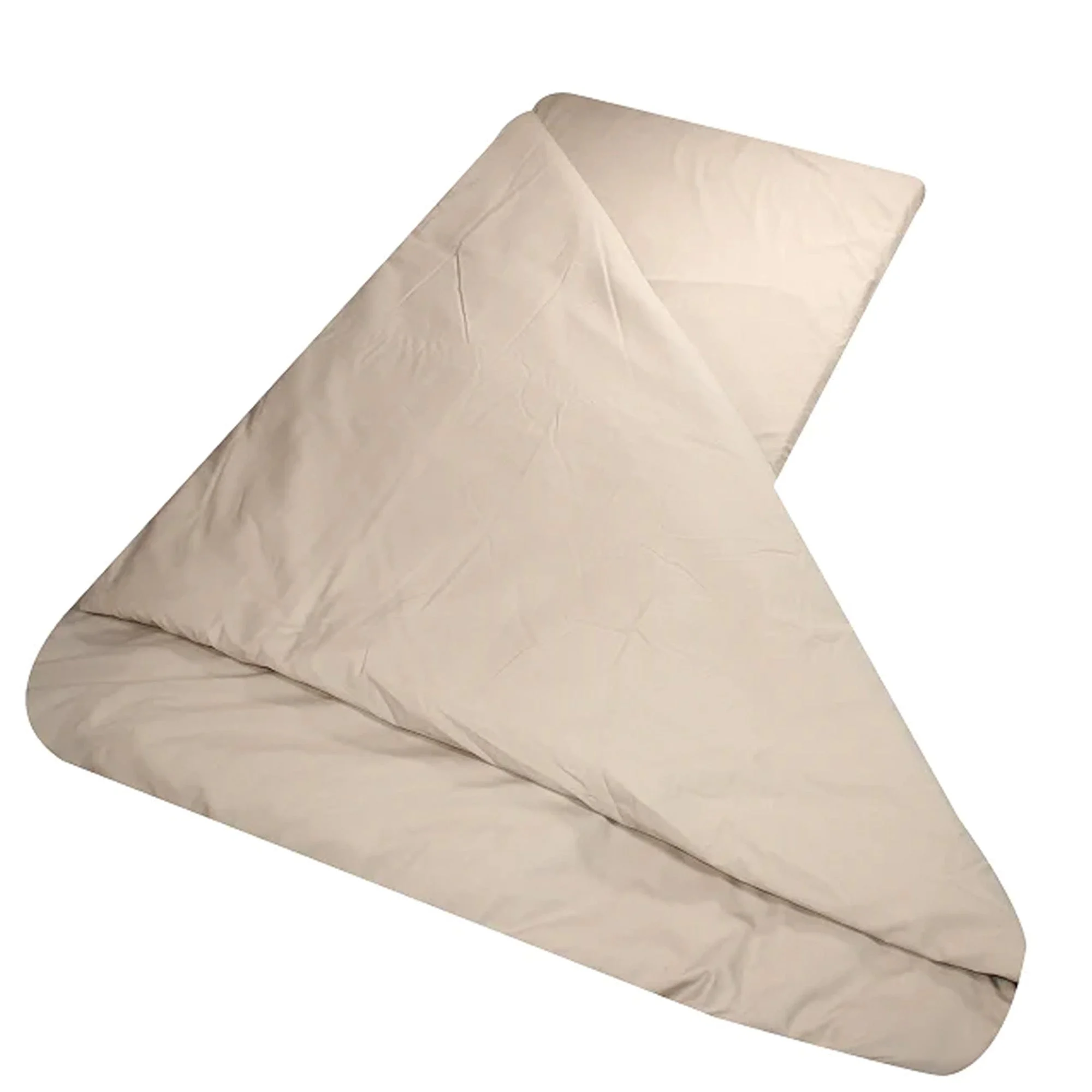 Disc-O-Bed Children's Duvalay Luxury Duvet Memory Foam Sleep Pad, Cappuccino