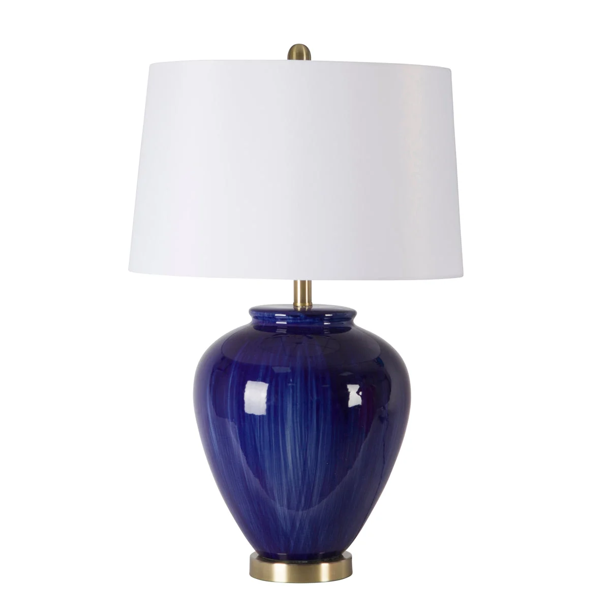Sagebrook Home Ceramic 28`` Jug Table Lamp, Blue