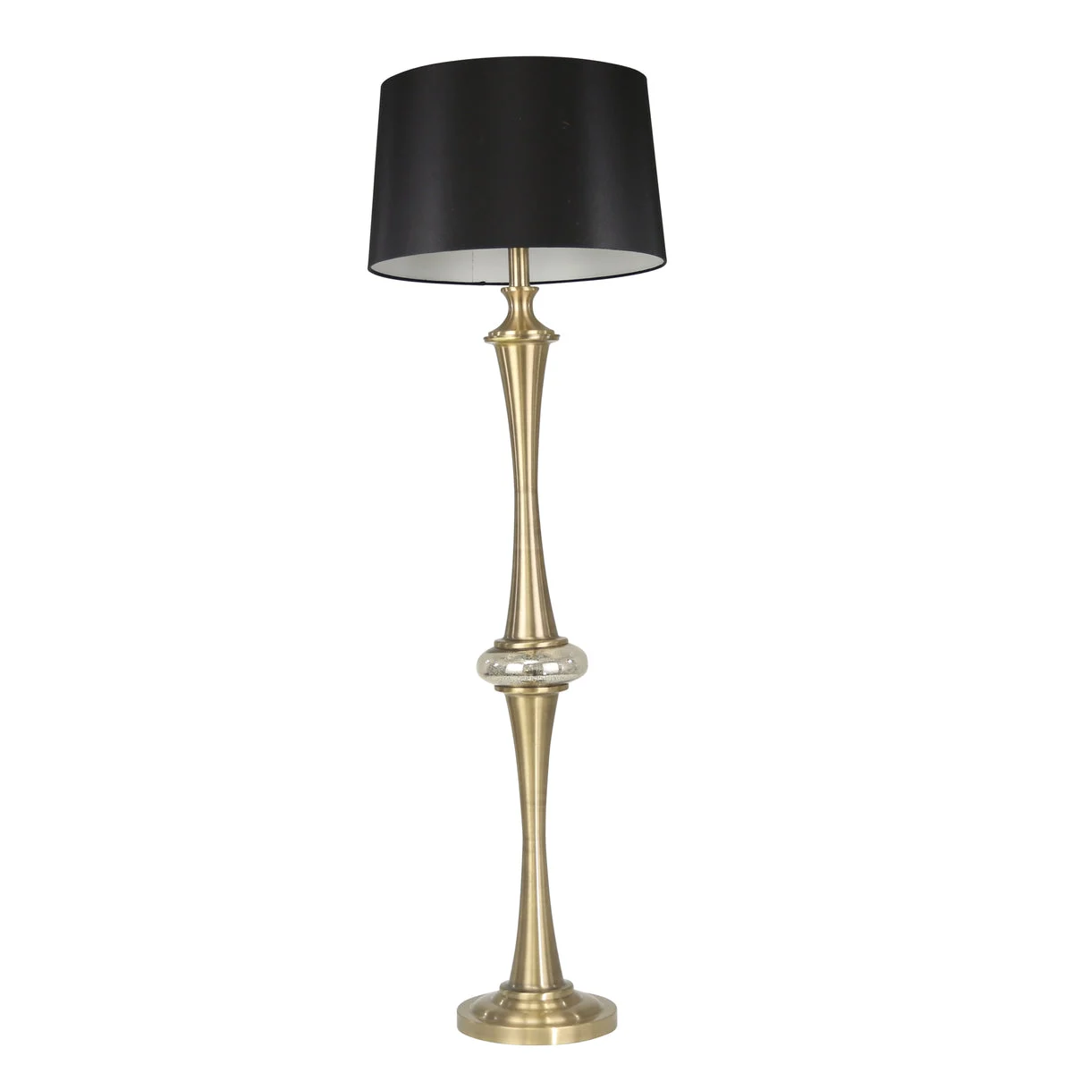 Sagebrook Home Metal 59`` Modern Floor Lamp, Gold