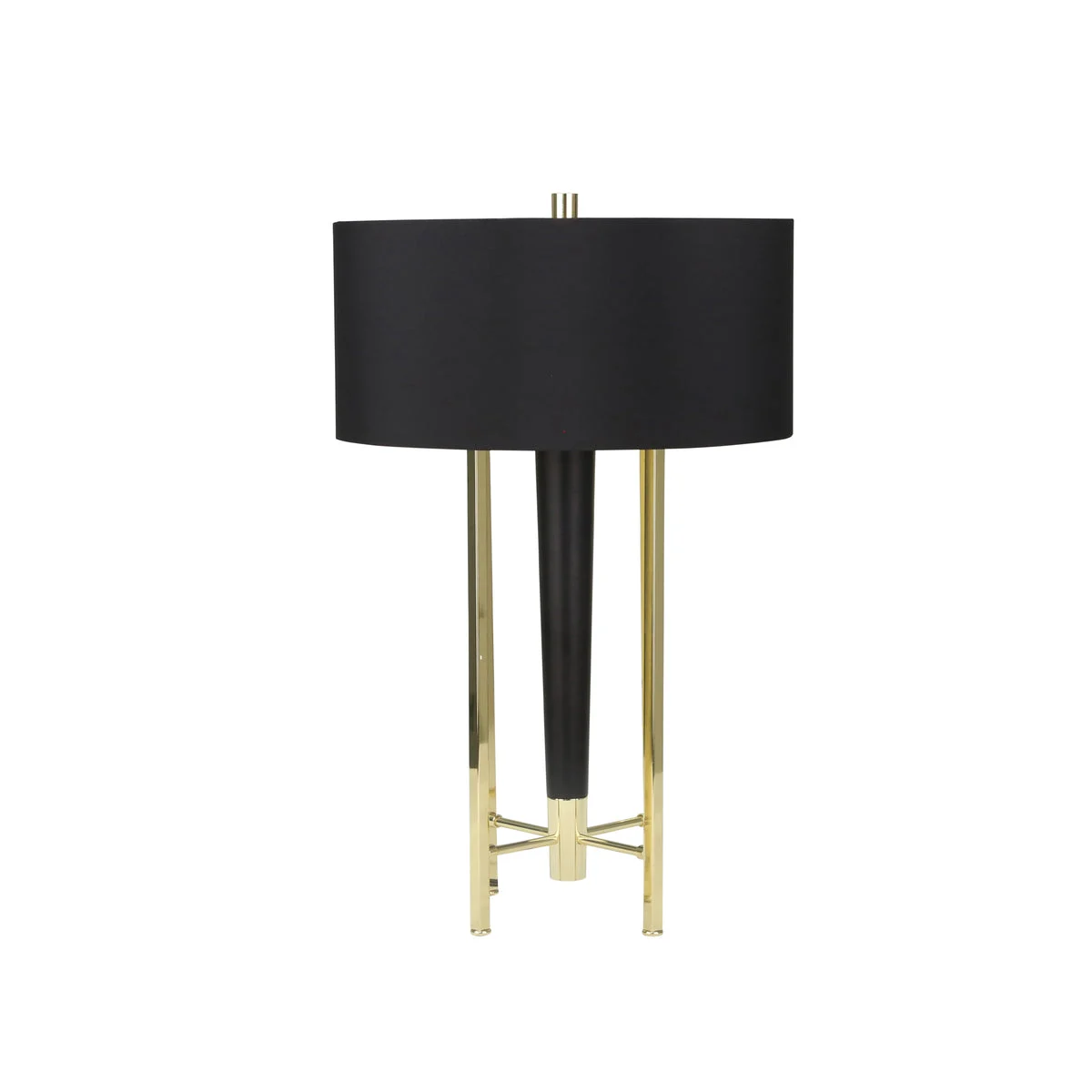 Sagebrook Home 50263 28" Metal 4 Leg Table Lamp, Gold