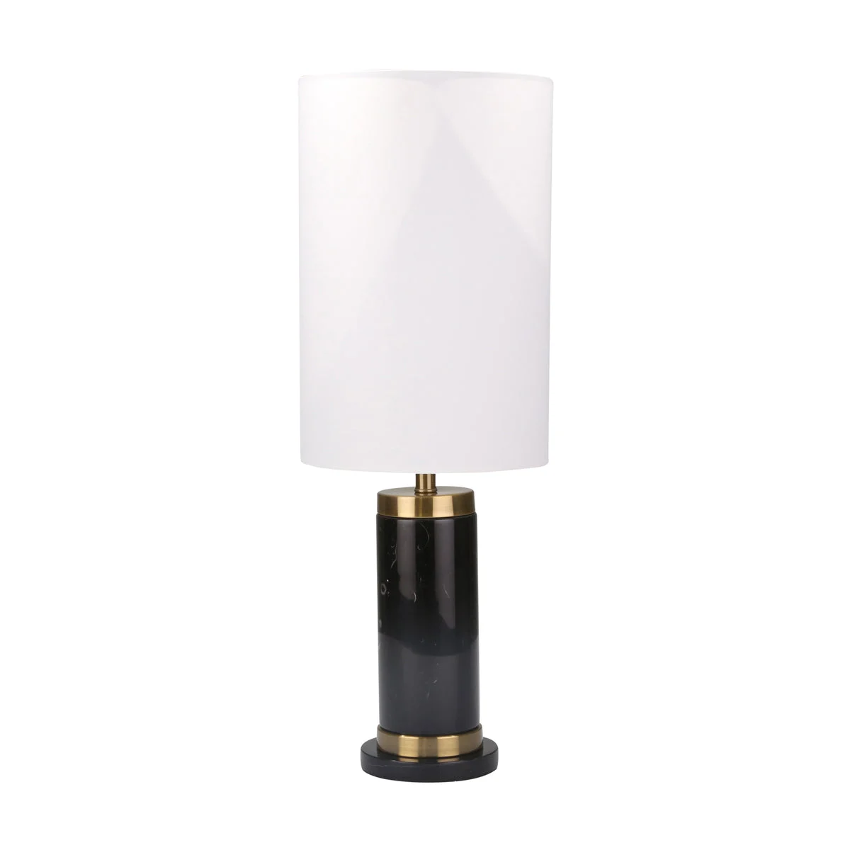 Sagebrook Home Marble Base 32`` Table Lamp, Black