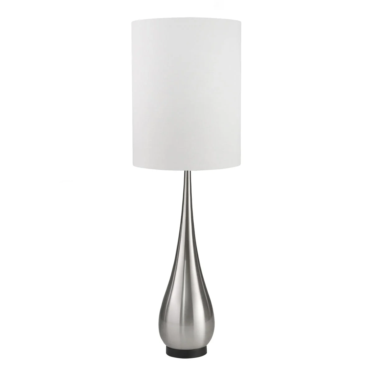 Sagebrook Home Metal 33`` Teardrop Table Lamp,Silver