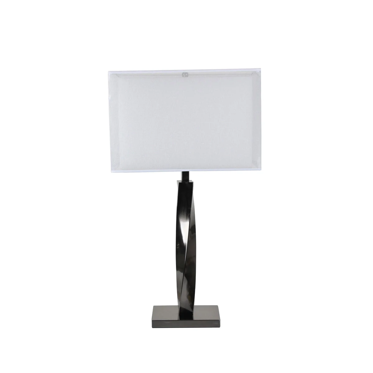 Sagebrook Home Metal 34`` Twist Table Lamp, Black