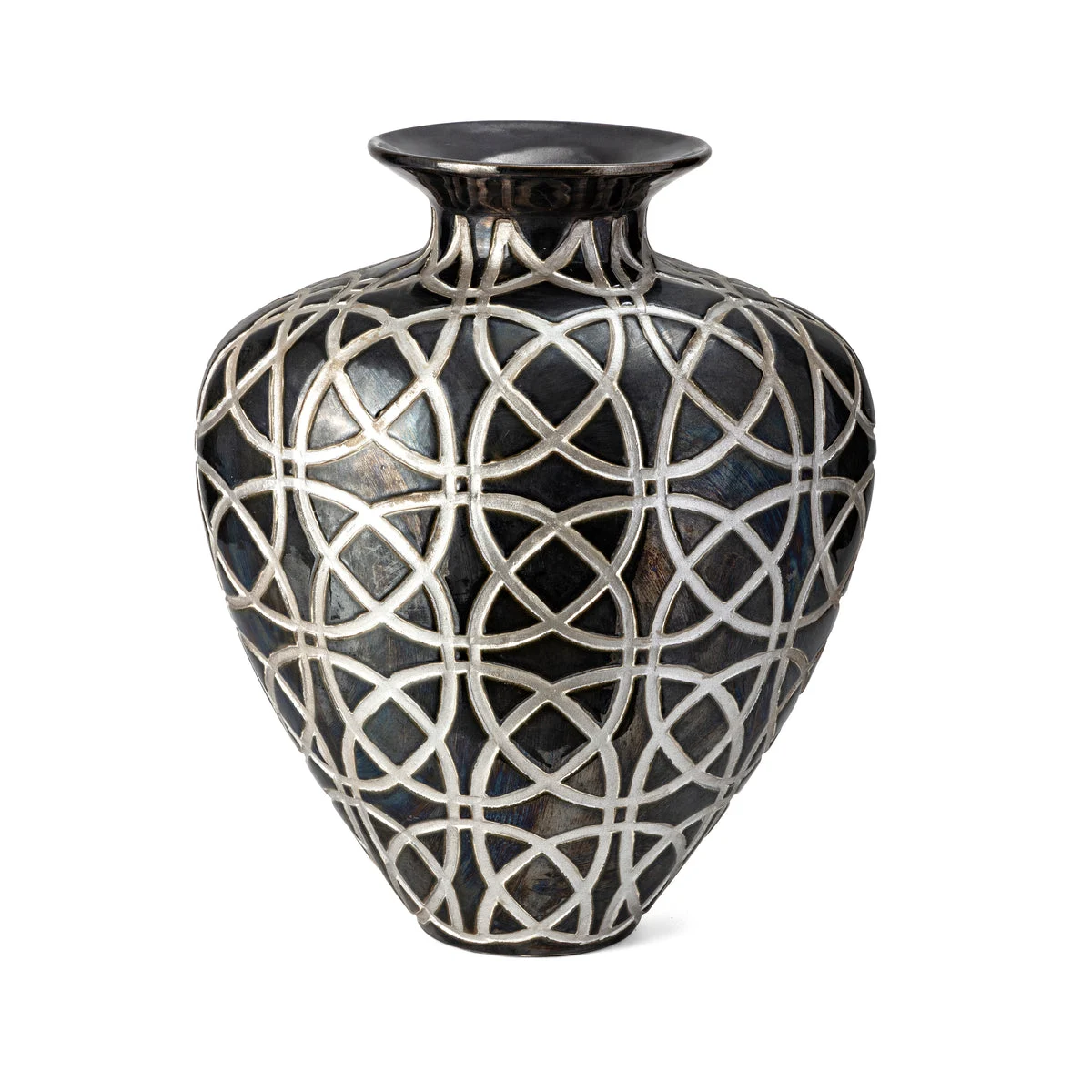 IMAX Worldwide Home TY New Frontier Cheval Small Earthenware Vase