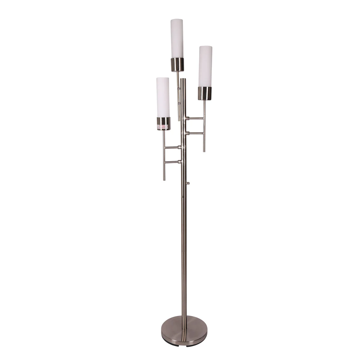 Sagebrook Home Metal 70`` Floor Lamp With 3 Lights, Silver - Kd