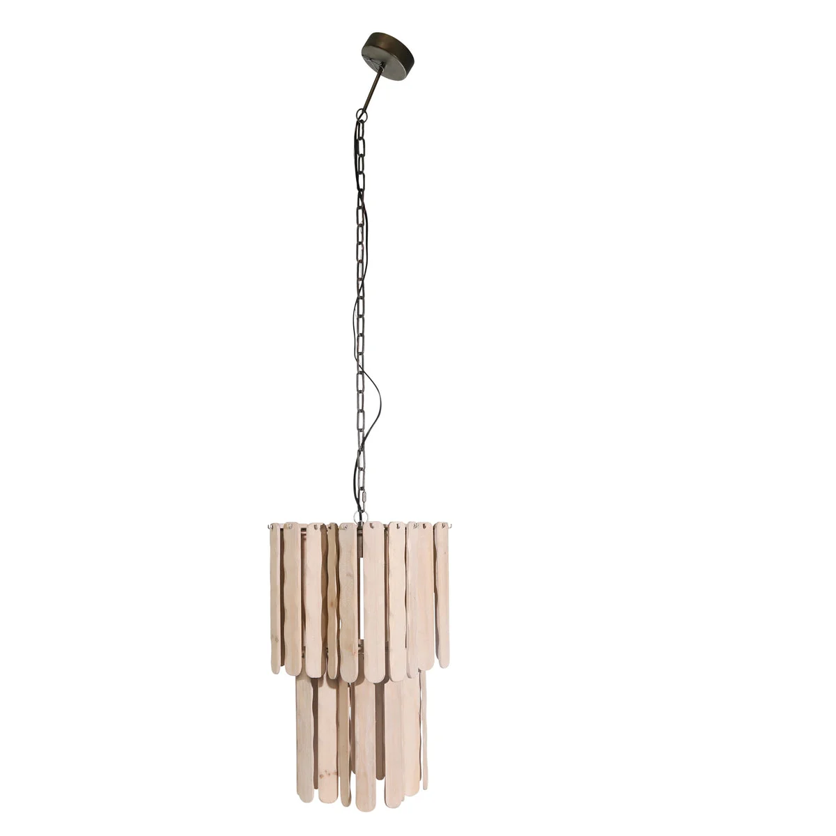Sagebrook Home 50516 65" Fir Wood Swag Lamp, Natural