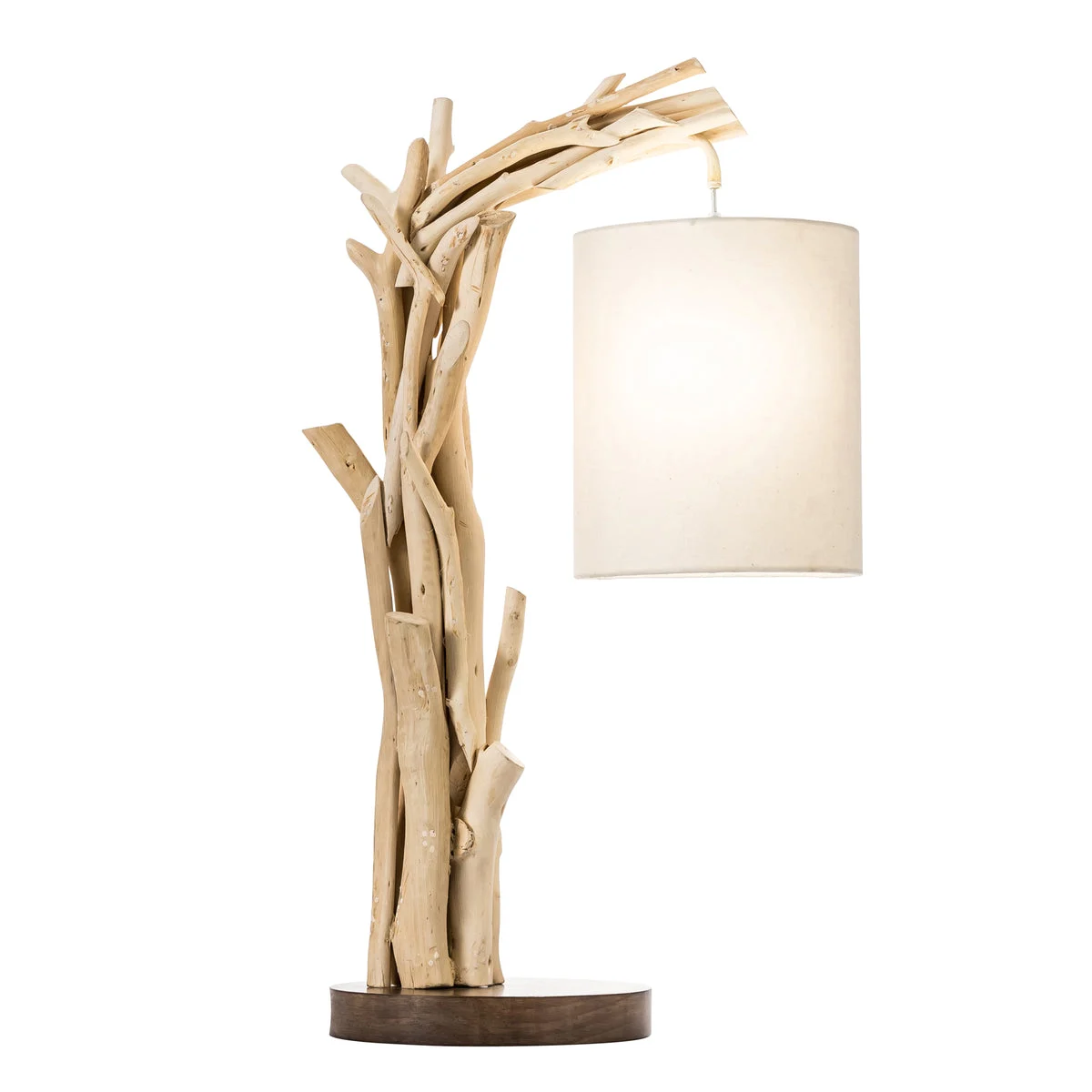 Sagebrook Home Driftwood, 23`` Table Lamp, Natural