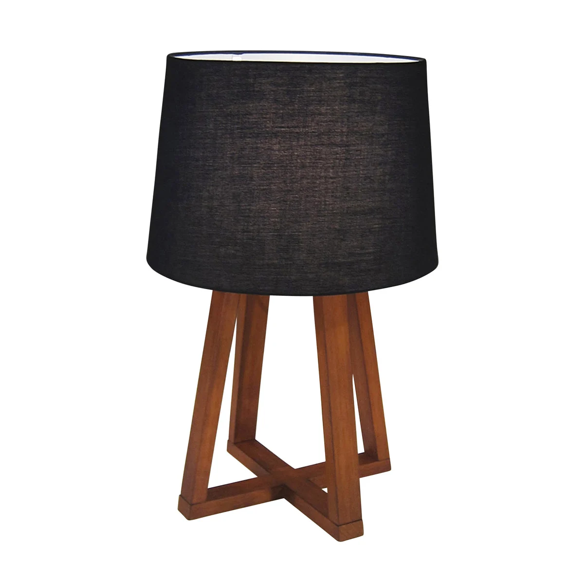 Sagebrook Home 50537 23" Wood Table Lamp, Brown Kd