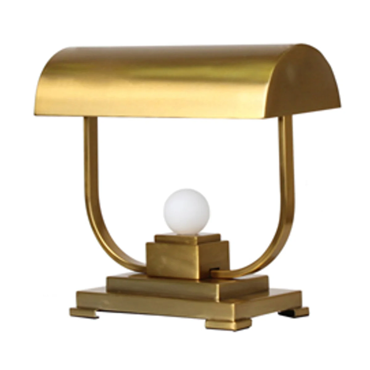 Sagebrook Home Metal 19`` Covered Desk Lamp, Gold
