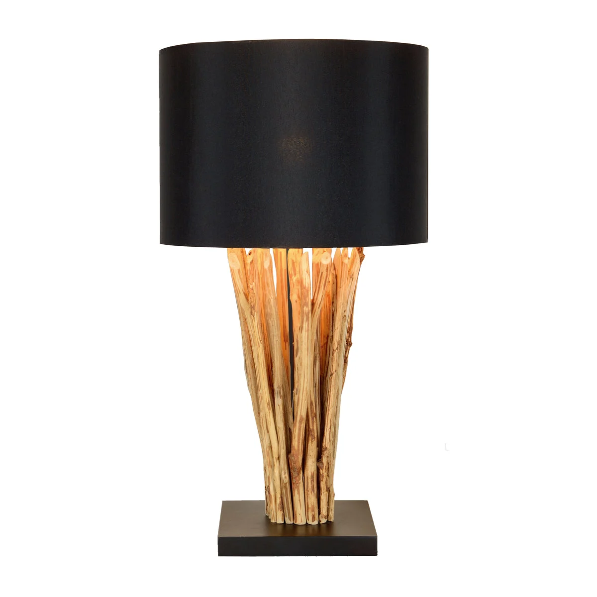 Sagebrook Home Wood 25`` Branch Table Lamp, Brown