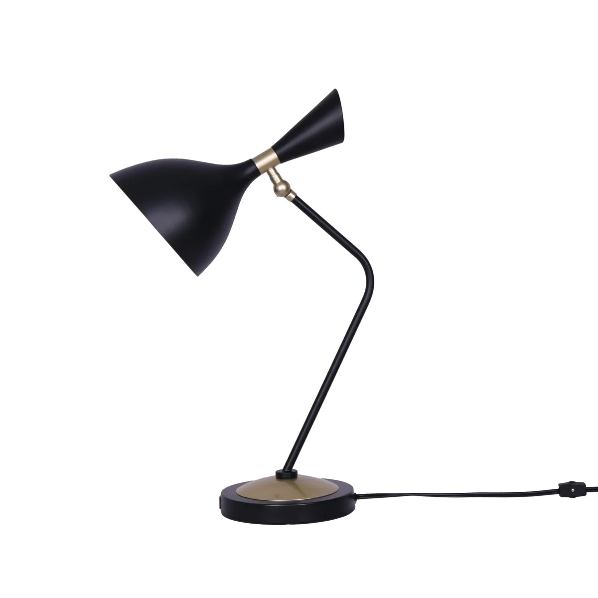 Sagebrook Home Metal 17`` Desk Lamp, Black