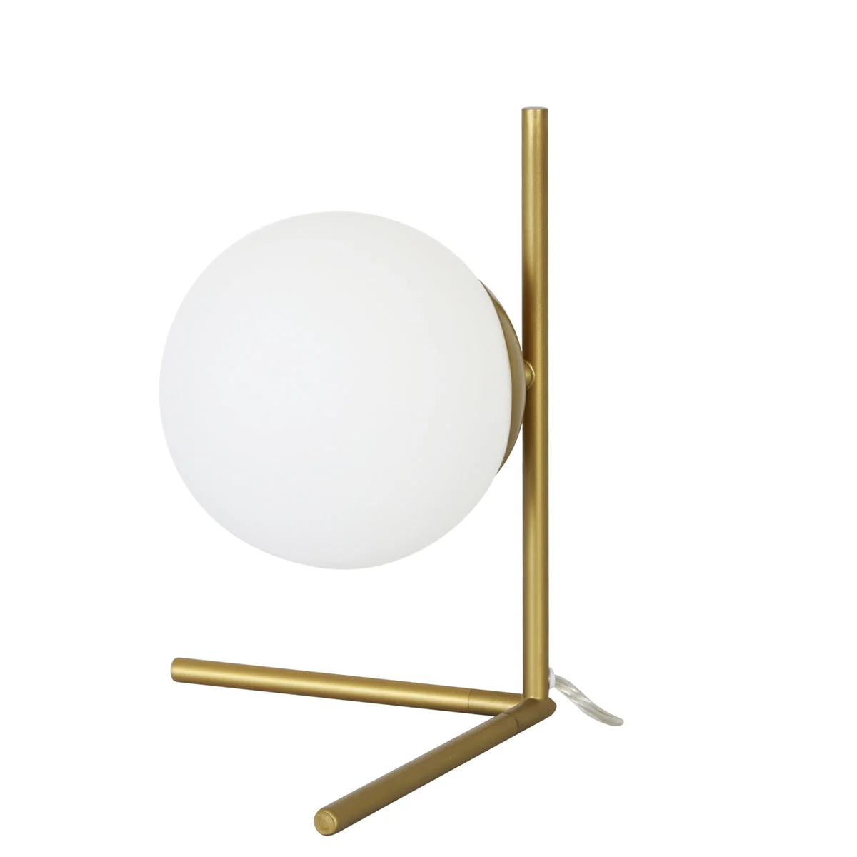 Sagebrook Home 50650 16" Glass Sphere Table Lamp, Gold