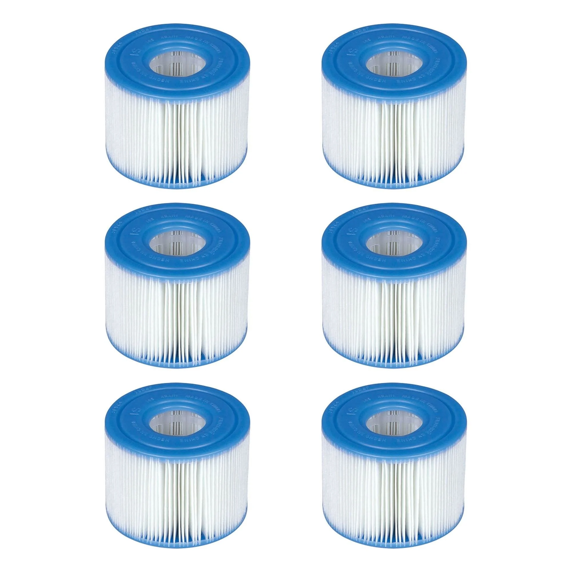 Intex 29001E PureSpa Type S1 Easy Set Pool Filter Cartridges (6 Filters)