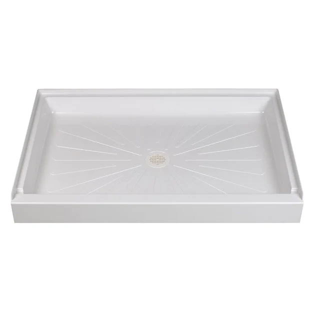 Durabase 48"W x 32"D Shower Base with Center Drain