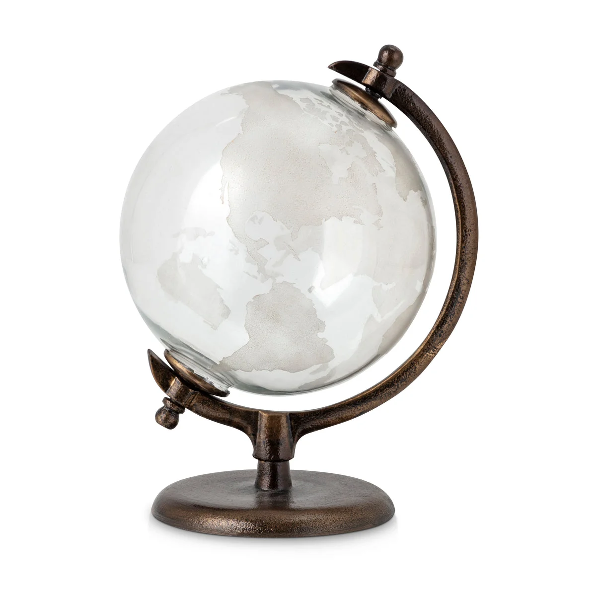 IMAX Worldwide Home Cabot Glass and Metal Globe
