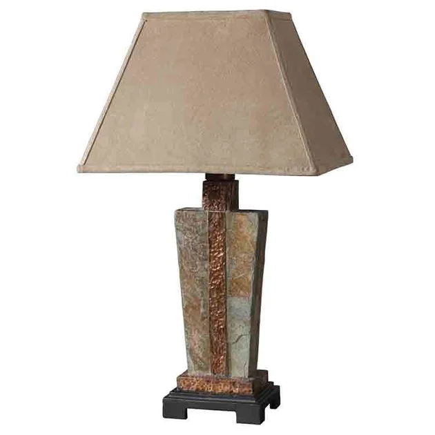 Slate Accent Lamp by Carolyn Kinder