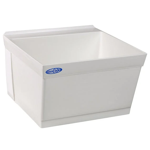 Utilatub 23"W x 23-1/2"D Floor-Mount Laundry/Utility Tub