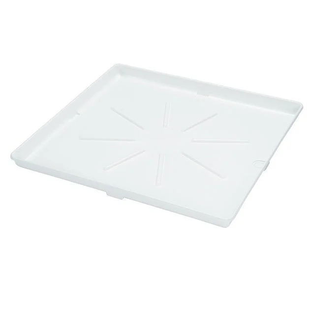 Durapan Washer/Water Heater Drain Pan with Center/Side Drain Outlet Option