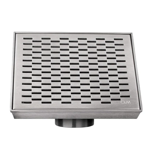 Delmar Series Delta Line Centerpoint Drain 4" x 4"