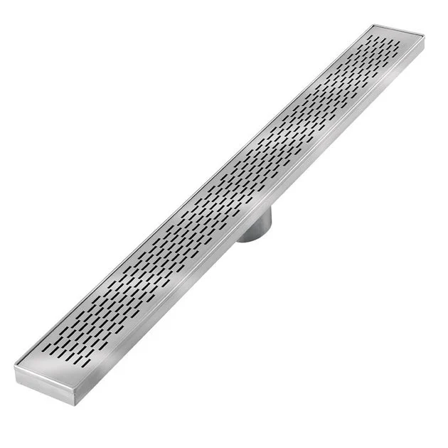 Delmar Series Delta Line Linear Drain 28" x 3-3/8"