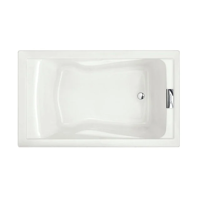 Evolution 60"L x 36"W Deep Soak Bathtub