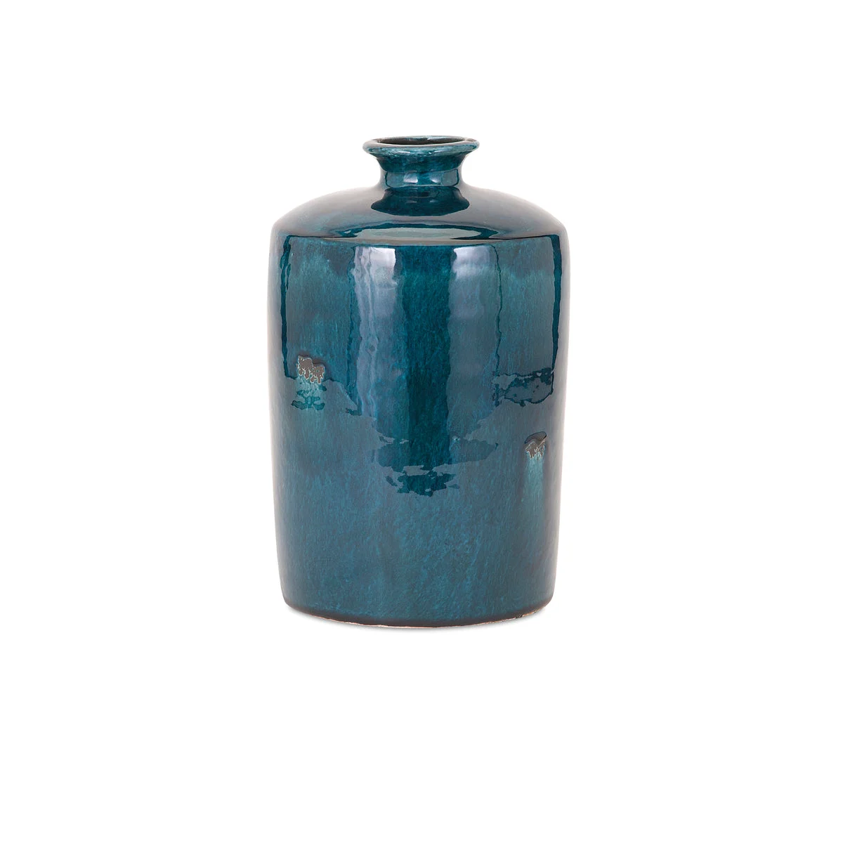 IMAX Worldwide Home Arlo Medium Blue Vase