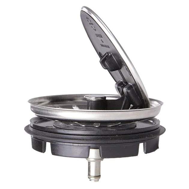 Premium Flip-Top Crumb Cup Disposal Drain