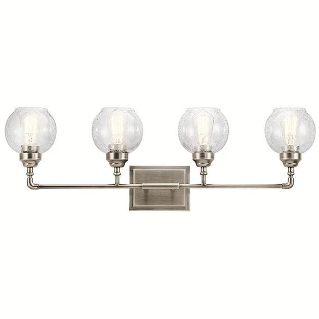 Niles Four-Light Bathroom Vanity Fixture