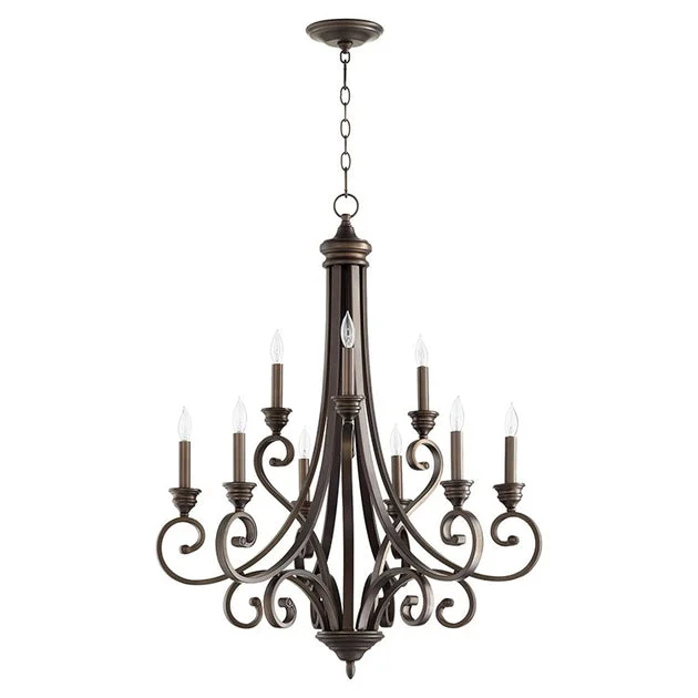Bryant Nine-Light Two-Tier Chandelier
