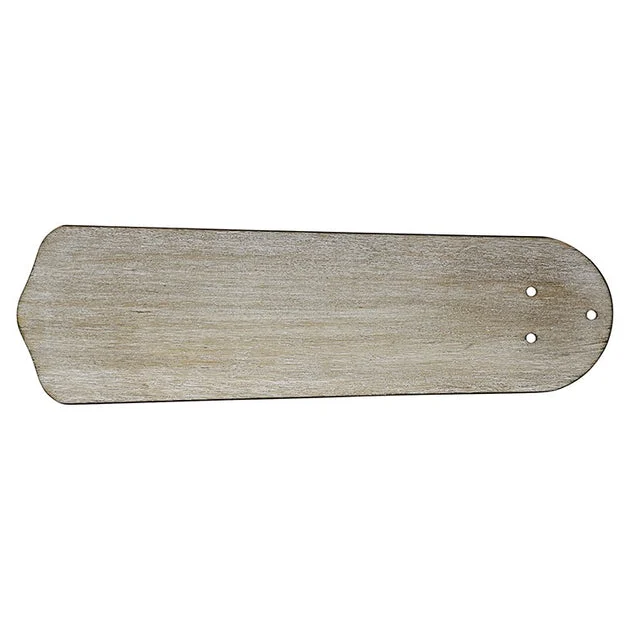 Replacement 52" Type 4 Scalloped Indoor Ceiling Fan Blades Set of 5 - Weathered Oak