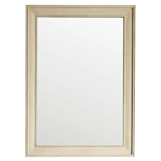 Bristol 29" Vintage Vanilla Rectangular Mirror - OPEN BOX