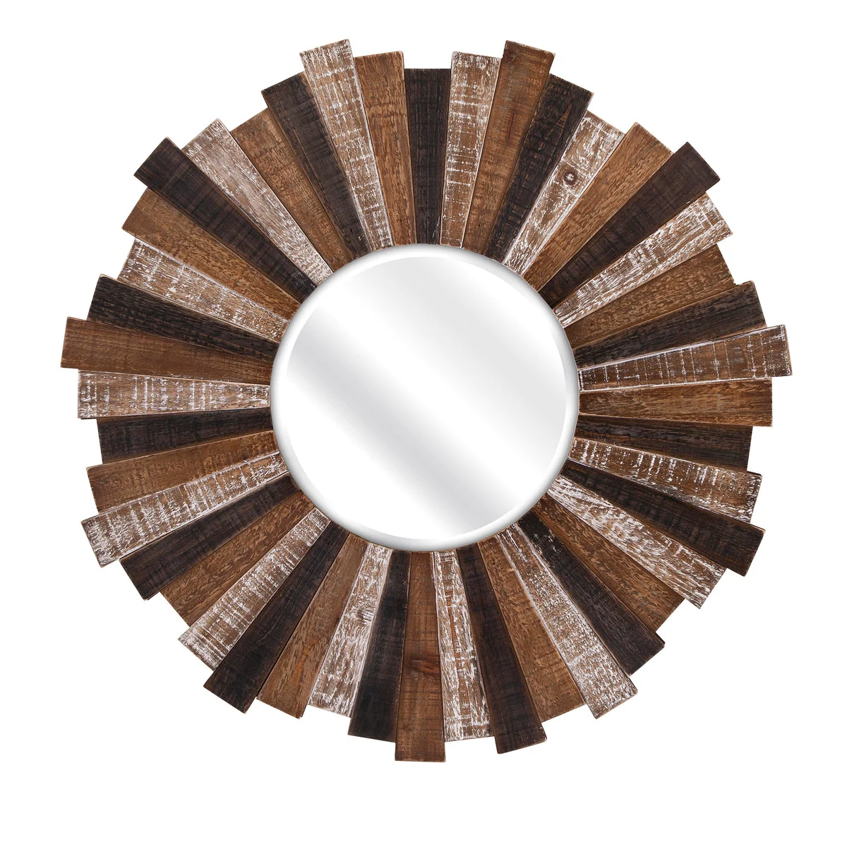 IMAX Worldwide Home Wood Starburst Mirror
