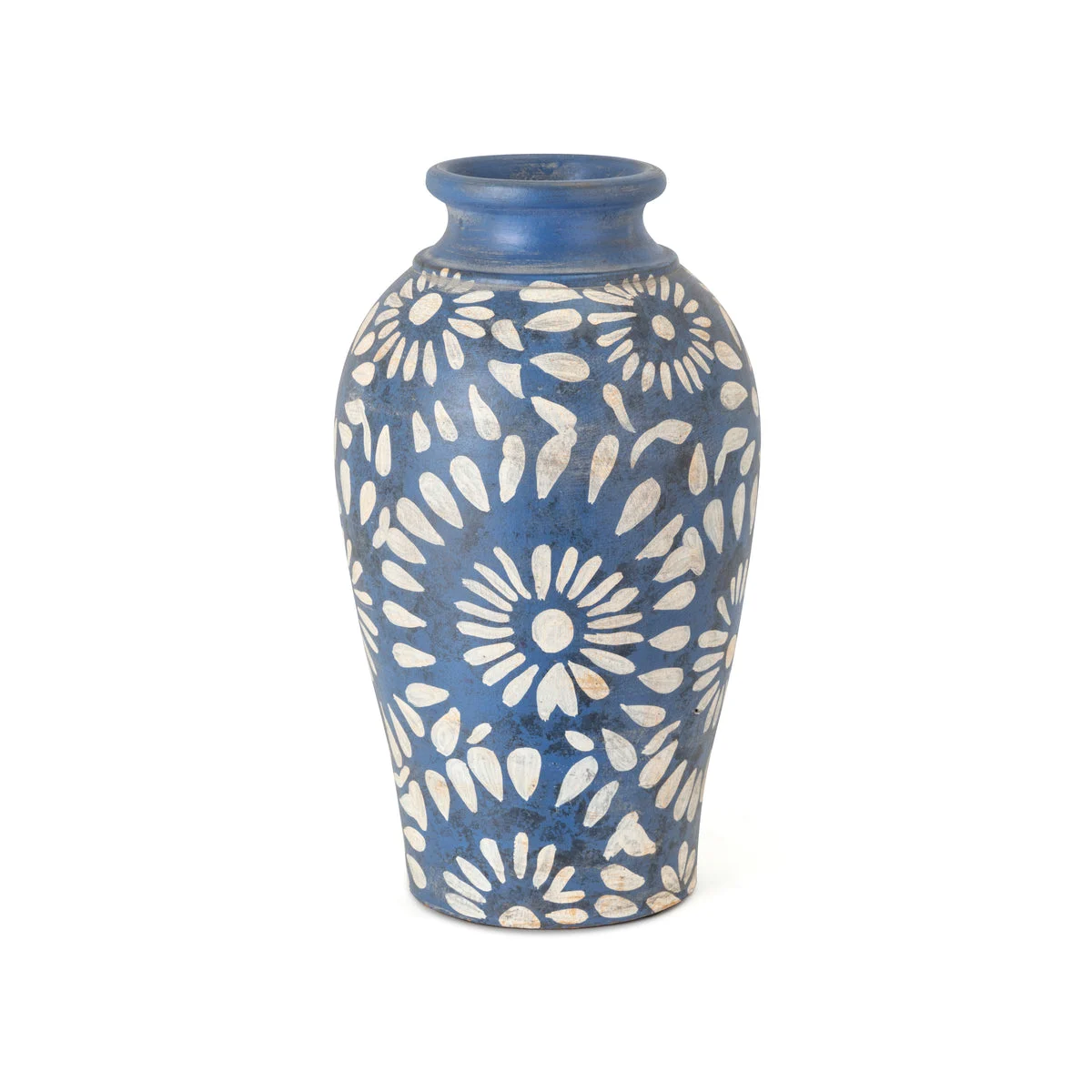IMAX Worldwide Home Margarite Small Earthenware Vase