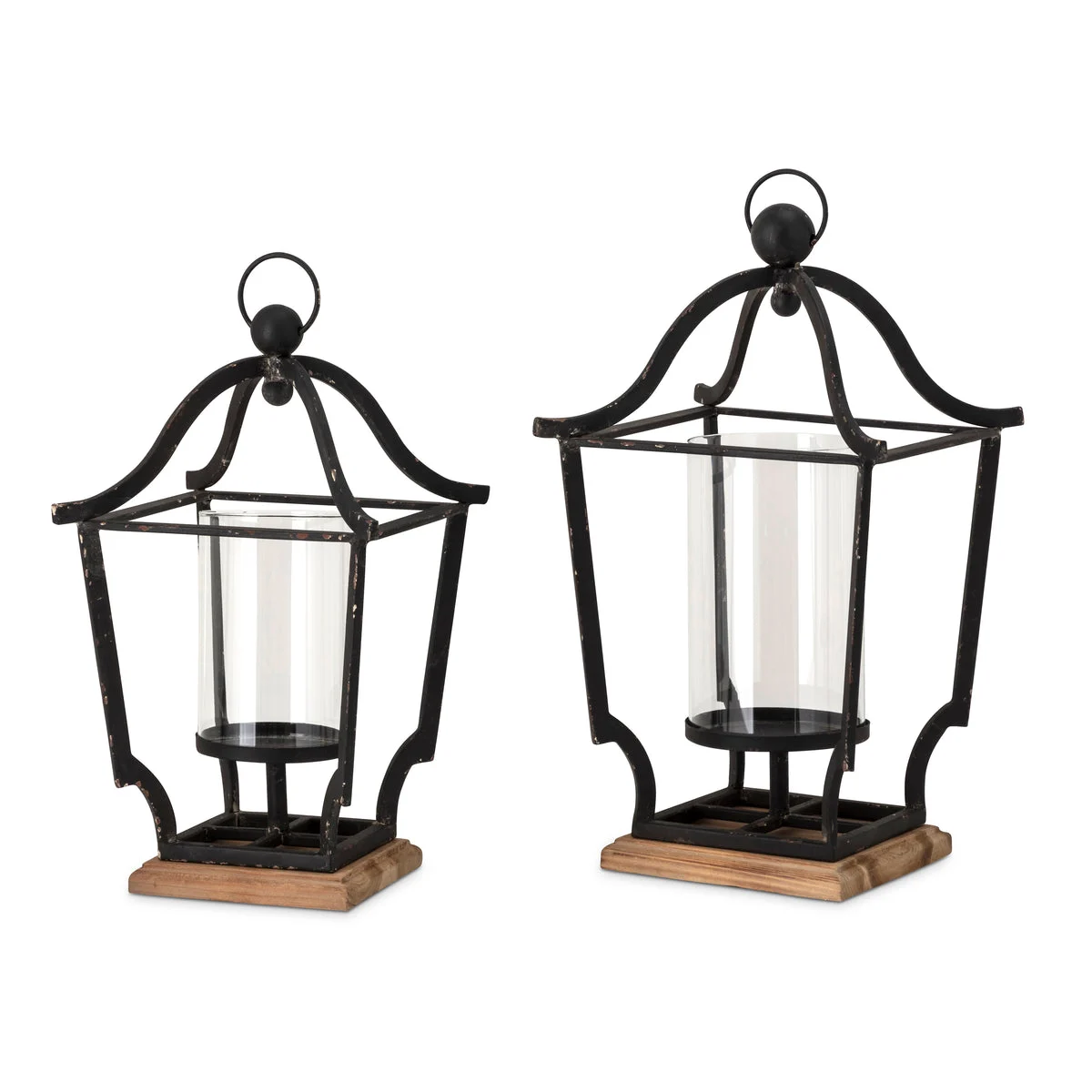 IMAX Worldwide Home Williamson Lanterns - Set of 2