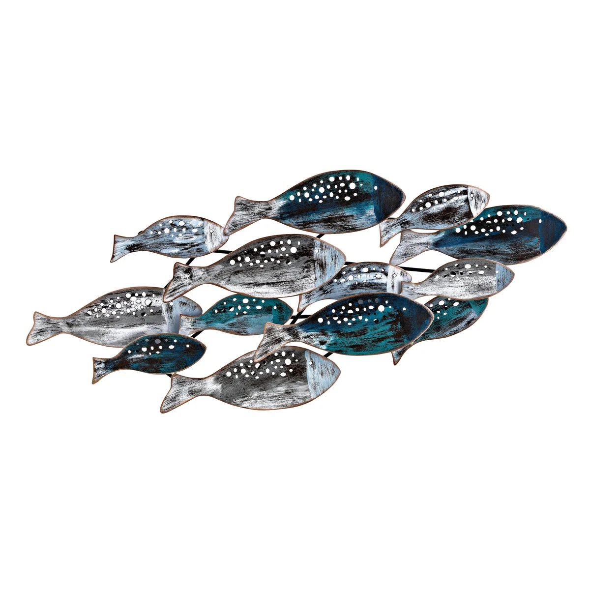IMAX Worldwide Home School of Fish Wall Decor