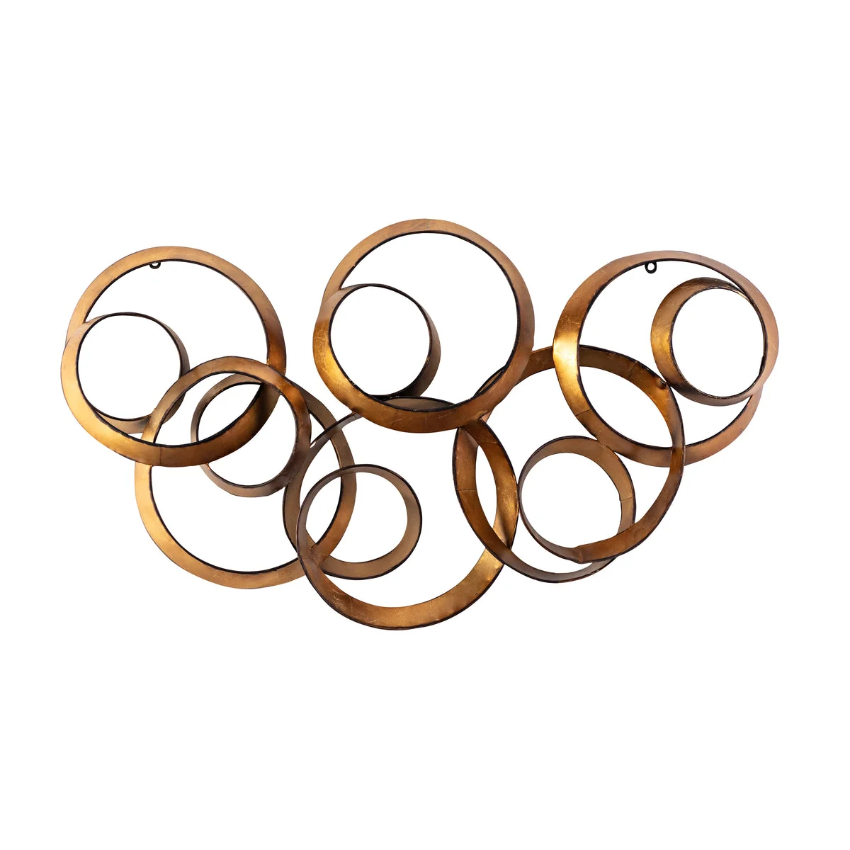 IMAX Worldwide Home Seretha Gold Leaf Wall Decor
