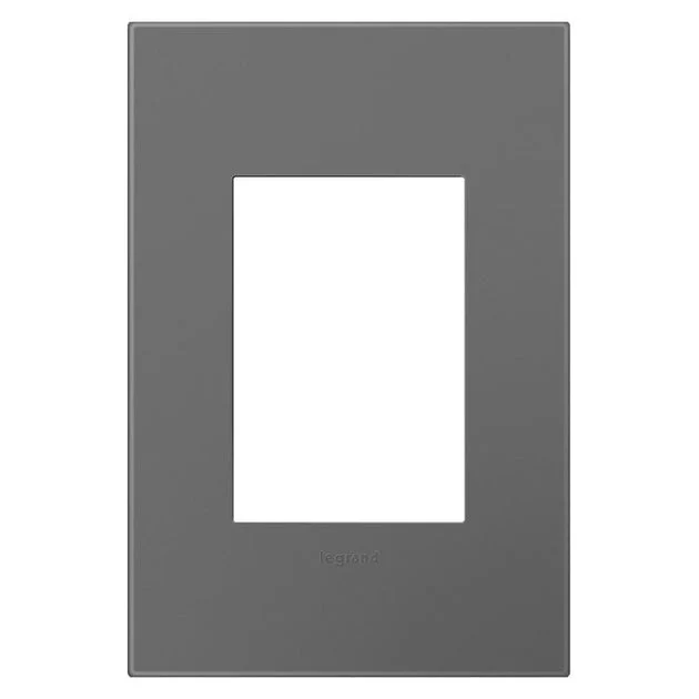 Wall Plate adorne 1 Gang Plus Magnesium 3.45 x 5.13 Inch for adorne Switches/Dimmers and Outlets