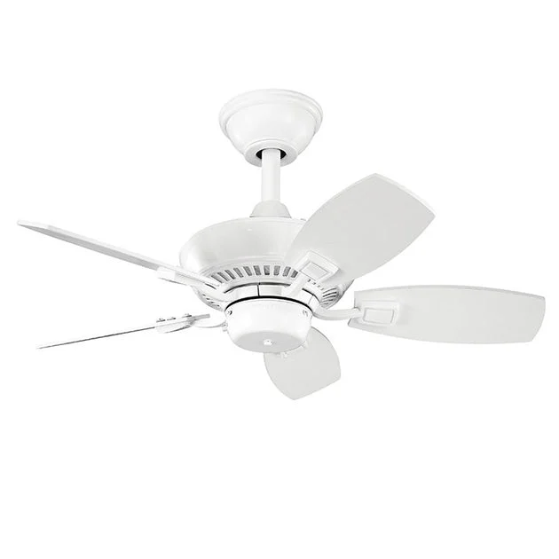 Canfield 30" Five-Blade Indoor/Outdoor Patio Ceiling Fan