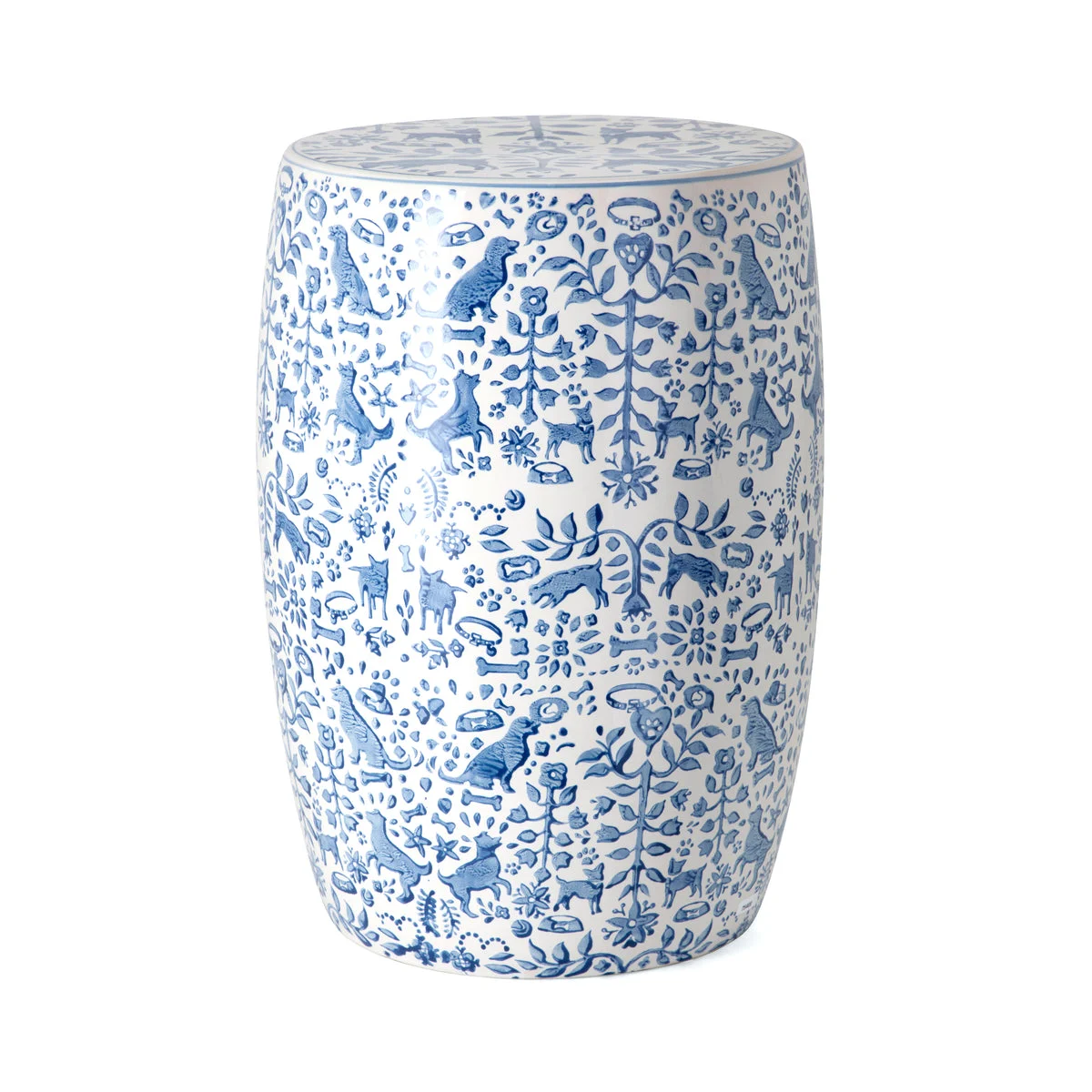 IMAX Worldwide Home Otomi Handpainted Garden Stool